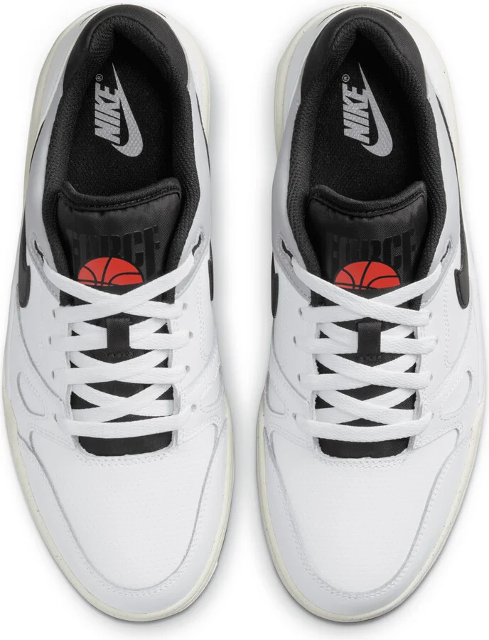 Nike Men's Full Force Low Shoes in White | FB1362-101 - Image 5