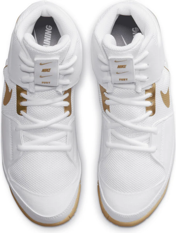 Nike Men's Fury Wrestling Shoes in White | AO2416-170 - Image 4