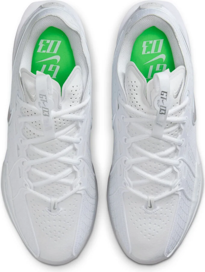 Nike Men's G.T. Cut 3 Basketball Shoes in White | IB4458-100 - Image 4