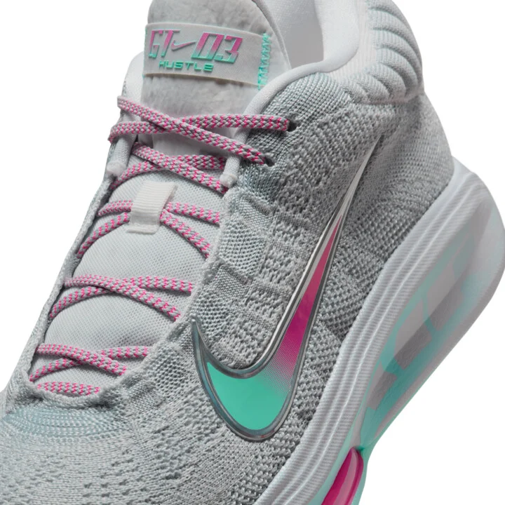 Nike Men's G.T. Hustle 3 Basketball Shoes in Grey | FV5953-006 - Image 7
