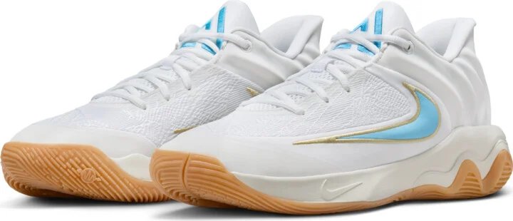 Nike Men's Giannis Immortality 4 Basketball Shoes in White | FQ3680-101 - Image 5