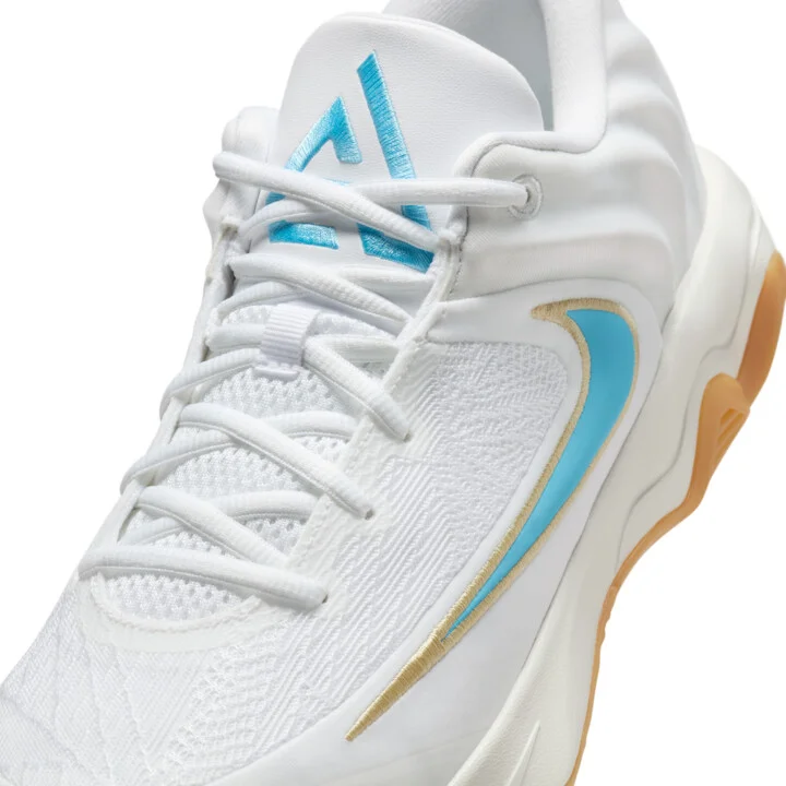 Nike Men's Giannis Immortality 4 Basketball Shoes in White | FQ3680-101 - Image 7