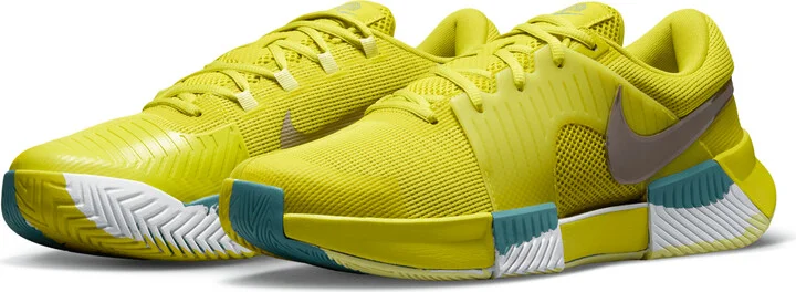 Nike Men's GP Challenge 1 Premium Hard Court Tennis Shoes in Green | HF1173-300 - Image 5