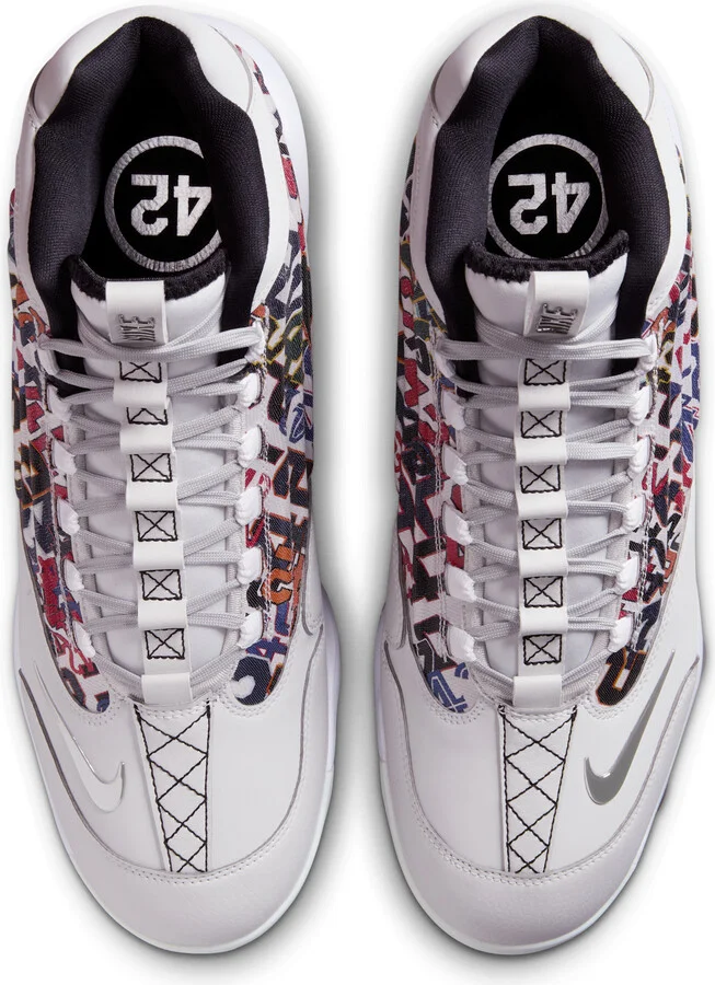 Nike Men's Griffey 2 MCS "Jackie Robinson Day" Baseball Cleats in Grey | HJ4509-001 - Image 4