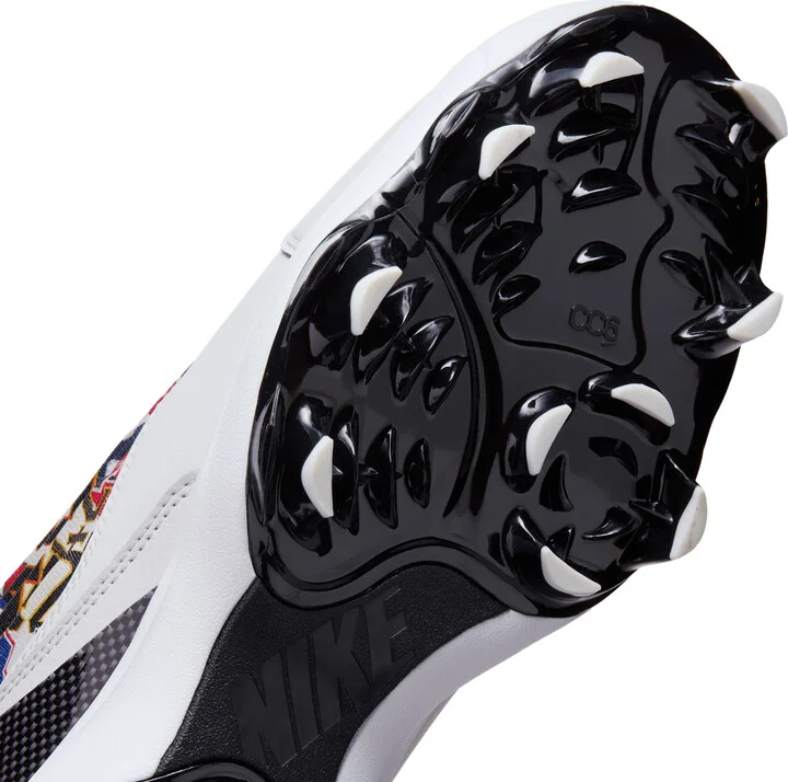 Nike Men's Griffey 2 MCS "Jackie Robinson Day" Baseball Cleats in Grey | HJ4509-001 - Image 7