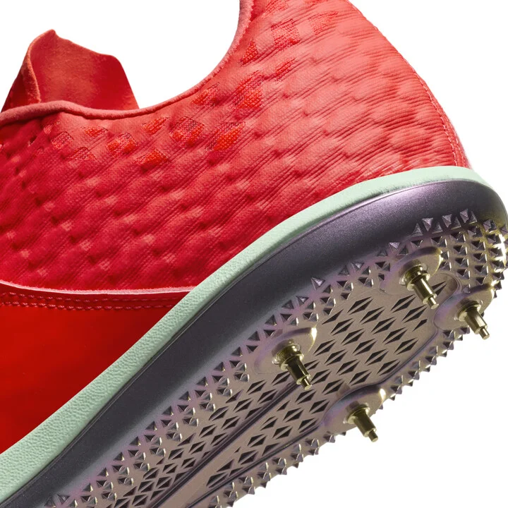 Nike Men's High Jump Elite Track & Field Jumping Spikes in Red | FZ9636-600 - Image 8