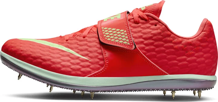 Nike Men's High Jump Elite Track & Field Jumping Spikes in Red | FZ9636-600