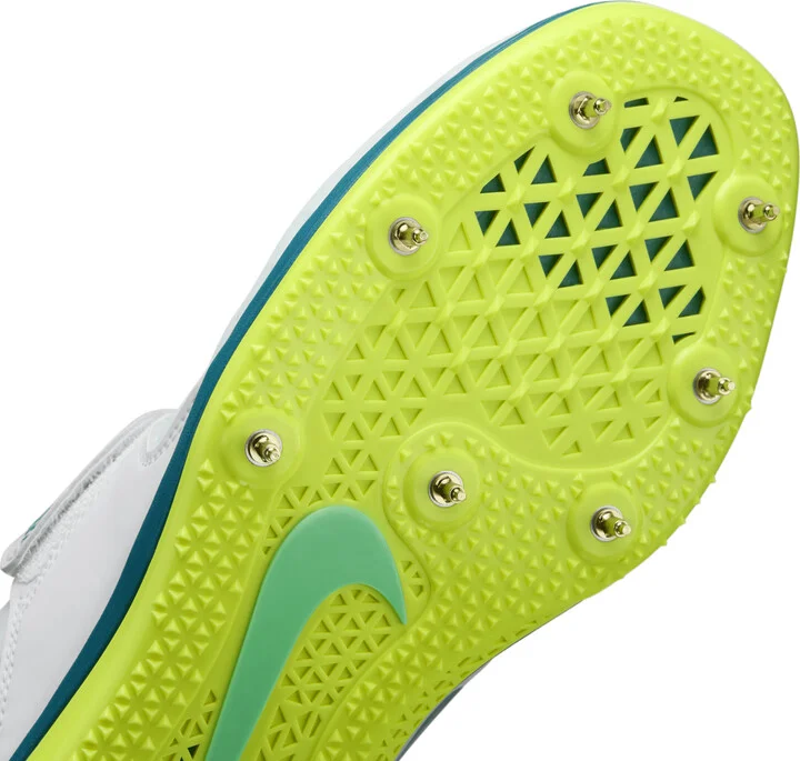 Nike Men's High Jump Elite Track & Field Jumping Spikes in White | FZ9636-100 - Image 7