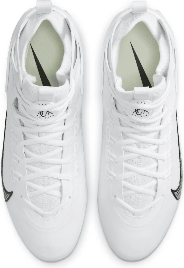 Nike Men's Huarache 9 Elite LAX Lacrosse Cleats in White | FD0088-101 - Image 4