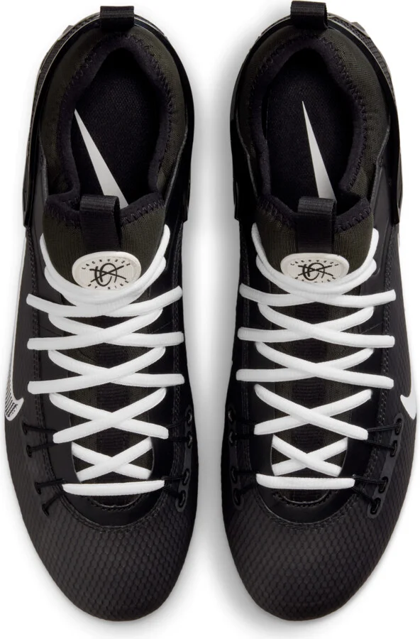 Nike Men's Huarache 9 Elite Low LAX Lacrosse Cleats in Black | FD0089-002 - Image 4