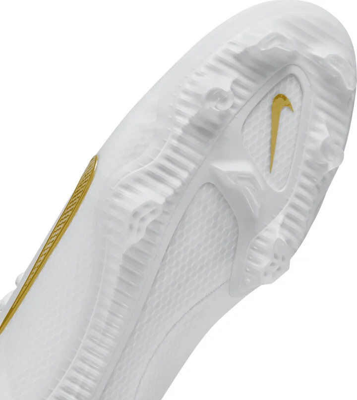 Nike Men's Huarache 9 Elite Low LAX Lacrosse Cleats in White | FD0089-100 - Image 7