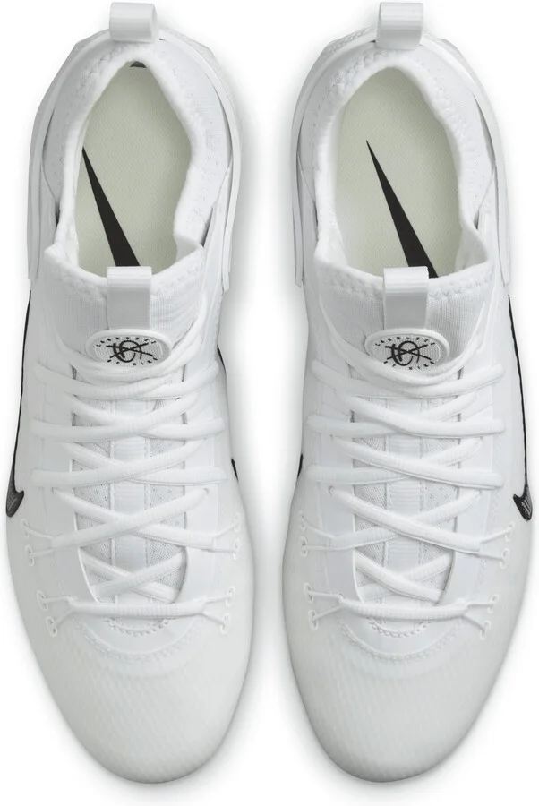 Nike Men's Huarache 9 Elite Low LAX Lacrosse Cleats in White | FD0089-101 - Image 4