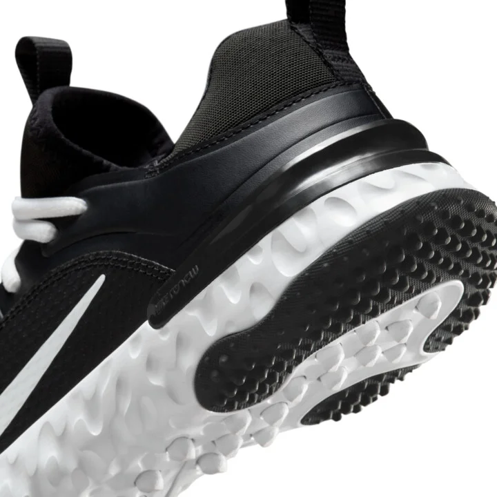 Nike Men's Huarache 9 Elite TF LAX Lacrosse Shoes in Black | FN0310-002 - Image 8