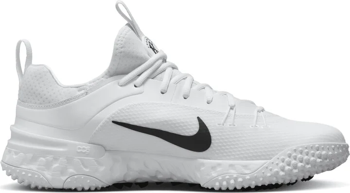 Nike Men's Huarache 9 Elite TF LAX Lacrosse Shoes in White | FN0310-101 - Image 3