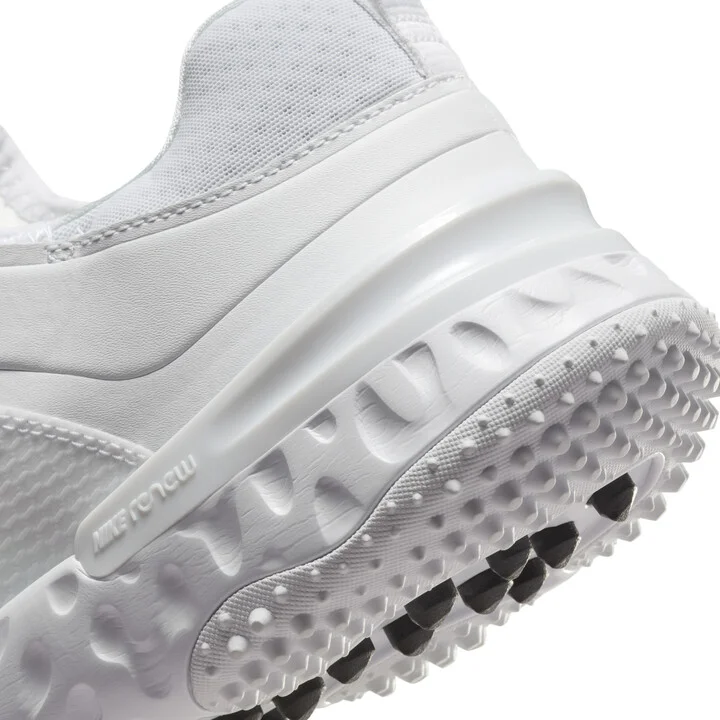 Nike Men's Huarache 9 Elite TF LAX Lacrosse Shoes in White | FN0310-101 - Image 9