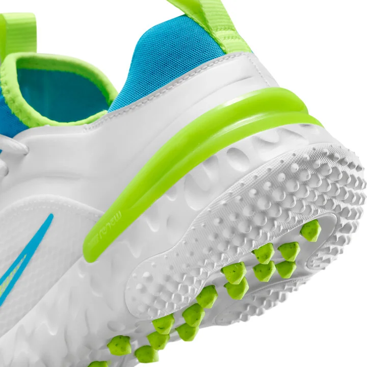 Nike Men's Huarache 9 Elite TF LAX SE Lacrosse Shoes in White | FV6148-100 - Image 8