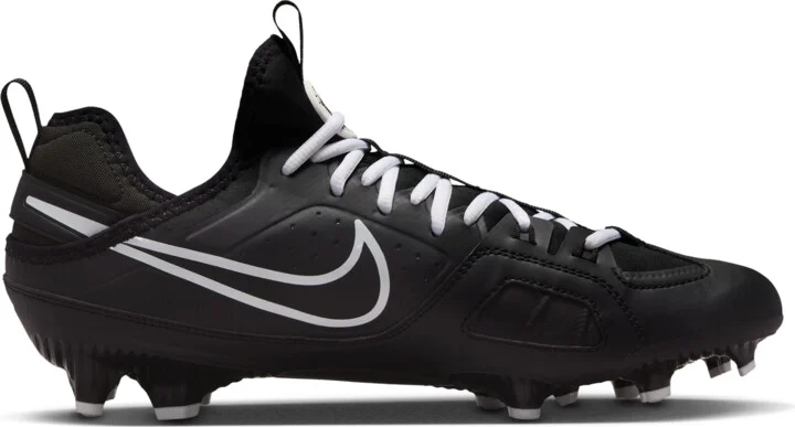 Nike Men's Huarache 9 Varsity LAX Lacrosse Cleats in Black | FD0090-002 - Image 3