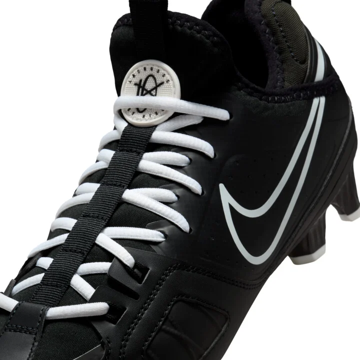 Nike Men's Huarache 9 Varsity LAX Lacrosse Cleats in Black | FD0090-002 - Image 8