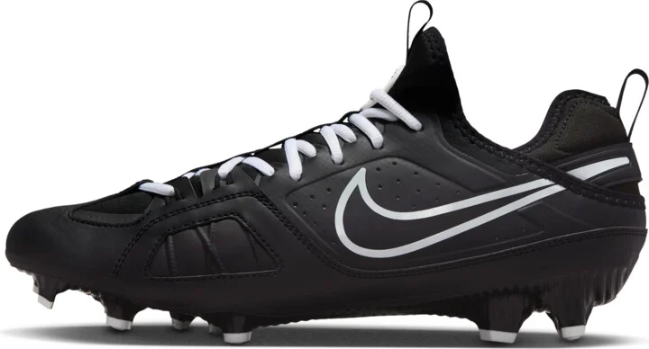 Nike Men's Huarache 9 Varsity LAX Lacrosse Cleats in Black | FD0090-002