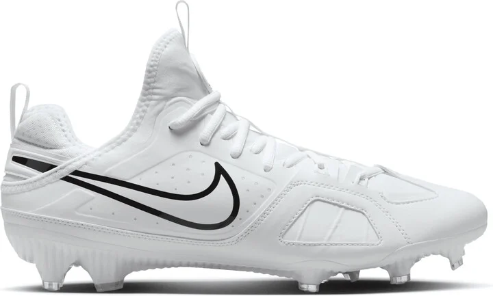 Nike Men's Huarache 9 Varsity LAX Lacrosse Cleats in White | FD0090-101 - Image 3