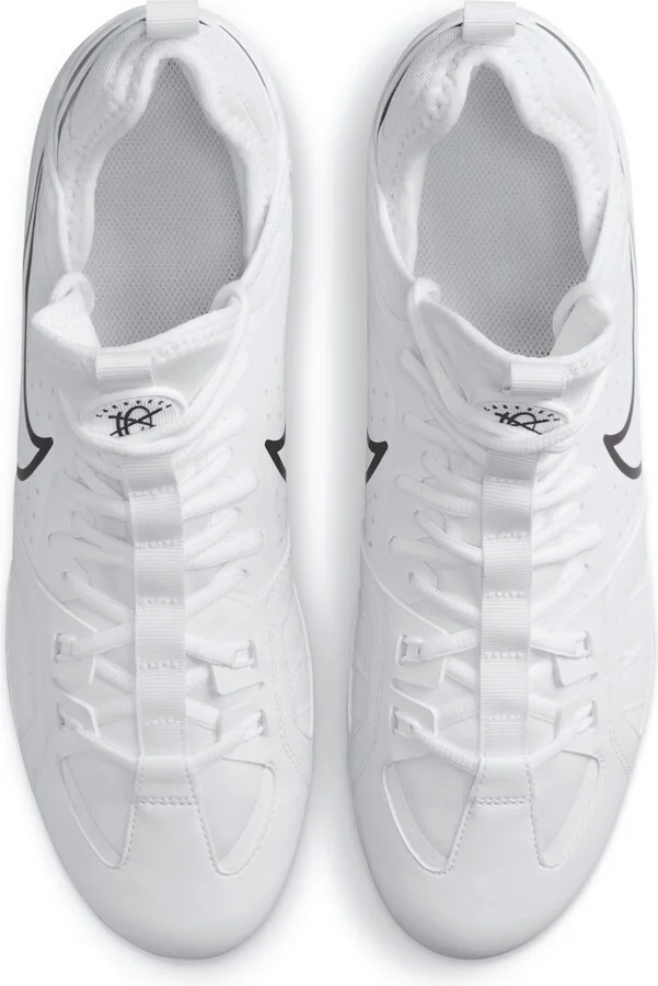 Nike Men's Huarache 9 Varsity LAX Lacrosse Cleats in White | FD0090-101 - Image 4