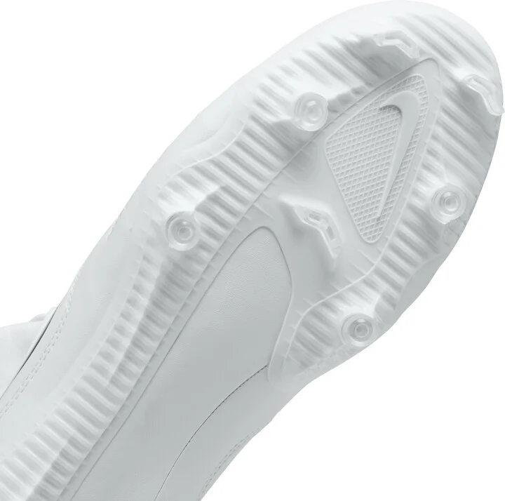 Nike Men's Huarache 9 Varsity LAX Lacrosse Cleats in White | FD0090-101 - Image 7