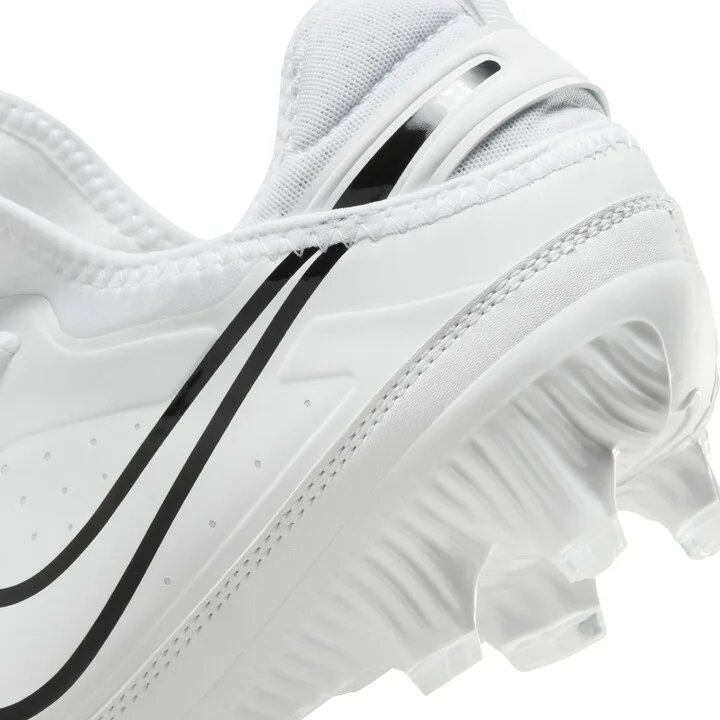 Nike Men's Huarache 9 Varsity LAX Lacrosse Cleats in White | FD0090-101 - Image 9