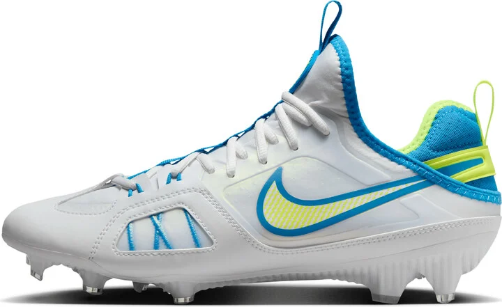 Nike Men's Huarache 9 Varsity LAX SE Lacrosse Cleats in White | FZ3620-100