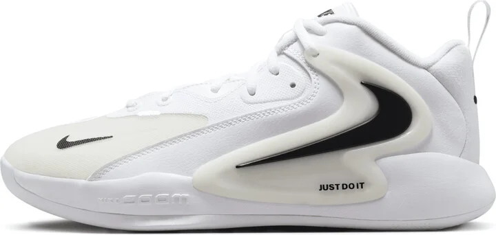 Nike Men's HyperSet 2 Indoor Court Shoes in White | FQ7070-101