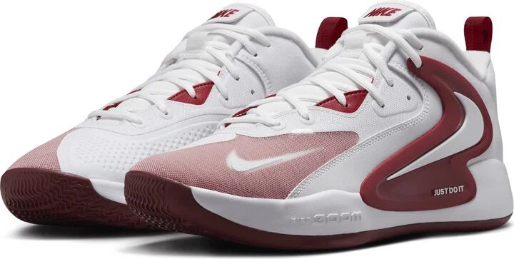 Nike Men's HyperSet 2 Indoor Court Shoes in White | FQ7070-106 - Image 5