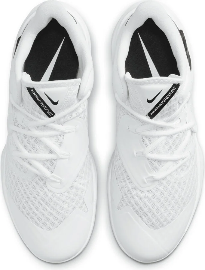 Nike Men's HyperSpeed Court Volleyball Shoes in White | CI2964-100 - Image 4
