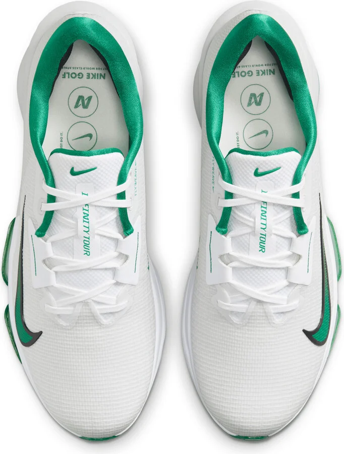 Nike Men's Infinity Tour 2 Golf Shoes in White | HQ2158-100 - Image 4