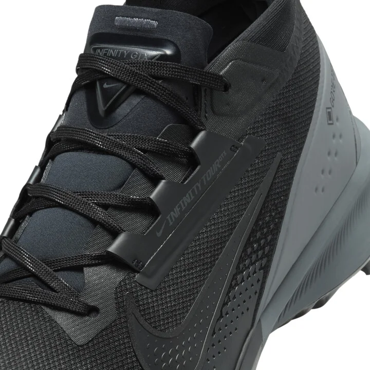 Nike Men's Infinity Tour 2 GORE-TEX Waterproof Golf Shoes (Extra Wide) in Black | FV4898-002 - Image 8