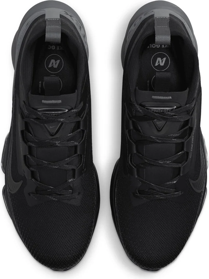 Nike Men's Infinity Tour 2 GORE-TEX Waterproof Golf Shoes in Black | FV4897-002 - Image 4