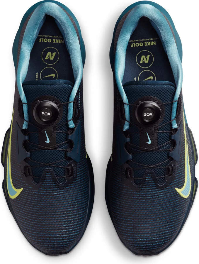 Nike Men's Infinity Tour BOA 2 Golf Shoes (Wide) in Blue | HQ2160-400 - Image 4