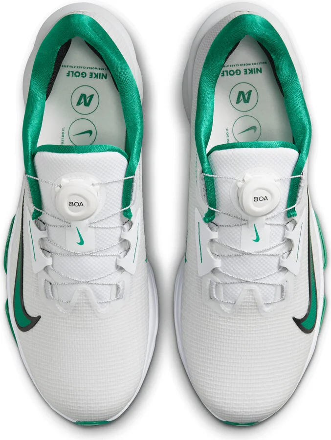Nike Men's Infinity Tour BOA 2 Golf Shoes (Wide) in White | HQ2160-100 - Image 4