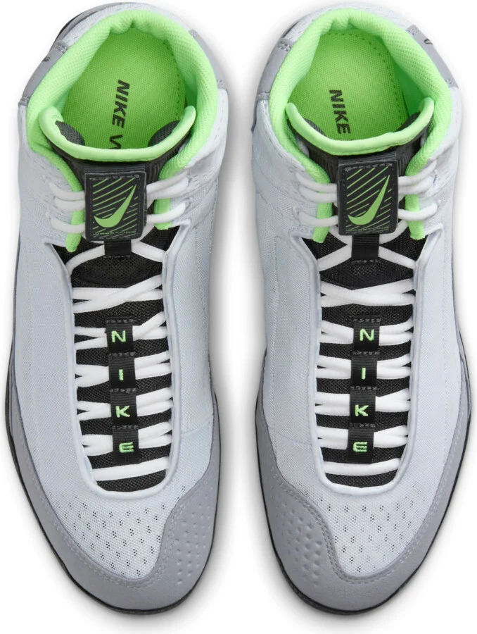 Nike Men's Inflict 4 Wrestling Shoes in Grey | HM9674-002 - Image 4
