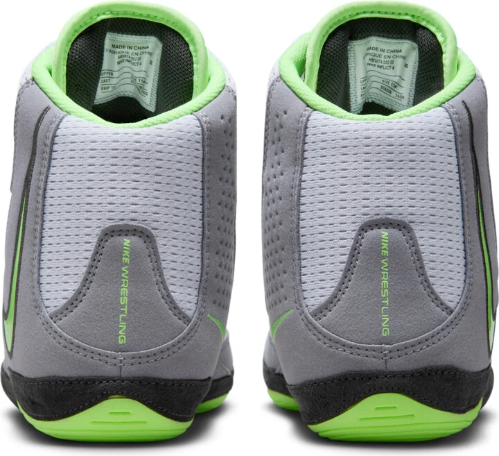 Nike Men's Inflict 4 Wrestling Shoes in Grey | HM9674-002 - Image 6