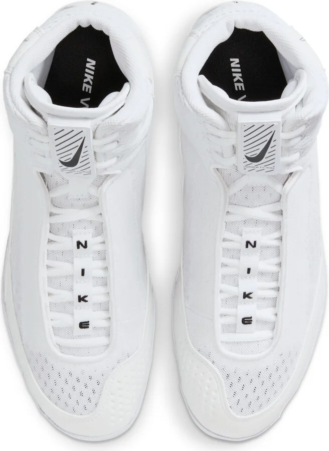 Nike Men's Inflict 4 Wrestling Shoes in White | HM9674-100 - Image 4