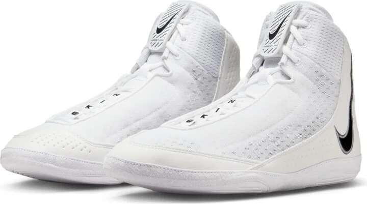 Nike Men's Inflict 4 Wrestling Shoes in White | HM9674-100 - Image 5