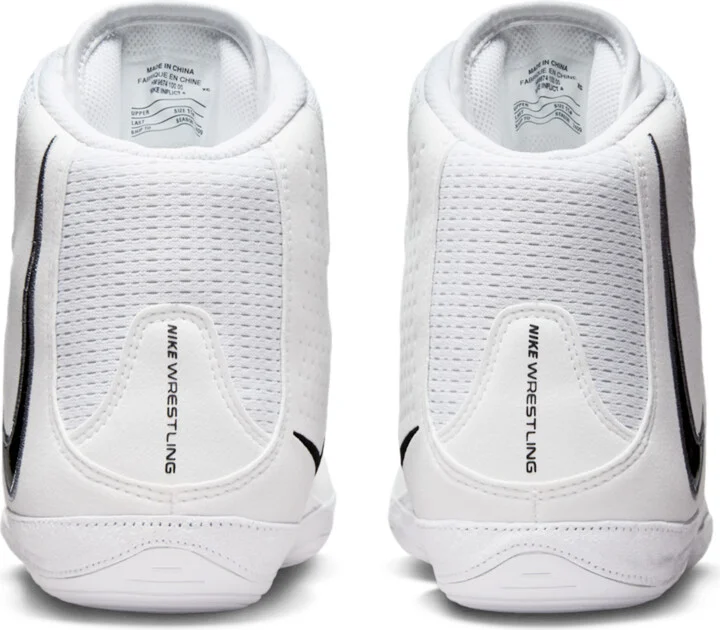 Nike Men's Inflict 4 Wrestling Shoes in White | HM9674-100 - Image 6
