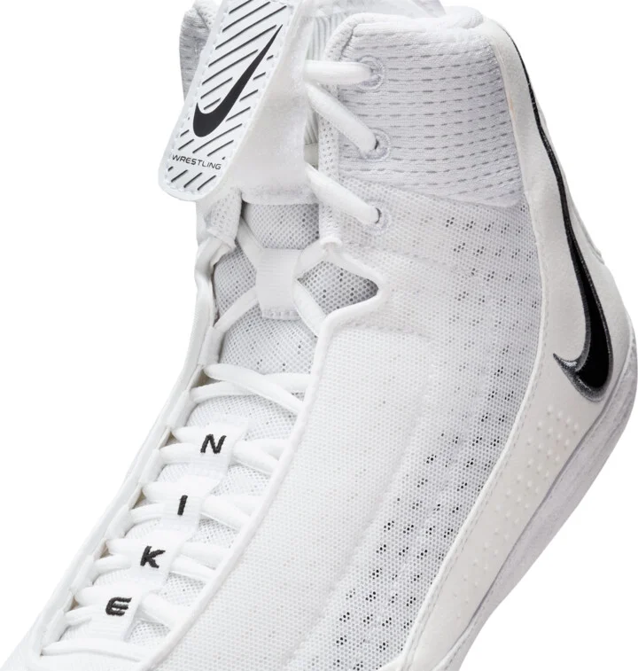 Nike Men's Inflict 4 Wrestling Shoes in White | HM9674-100 - Image 7