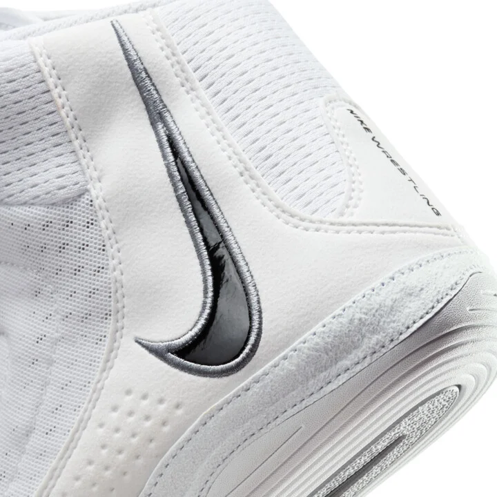 Nike Men's Inflict 4 Wrestling Shoes in White | HM9674-100 - Image 8