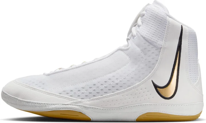 Nike Men's Inflict 4 Wrestling Shoes in White | HM9674-102
