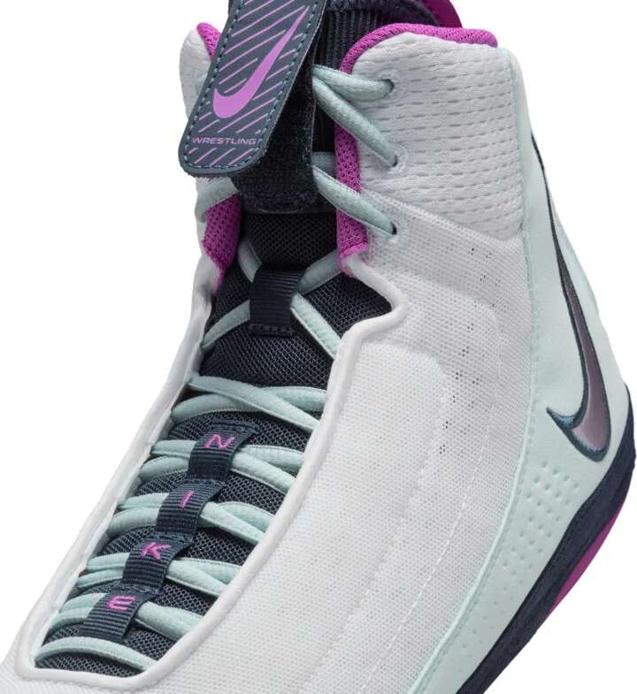 Nike Men's Inflict 4 Wrestling Shoes in White | HM9674-103 - Image 7