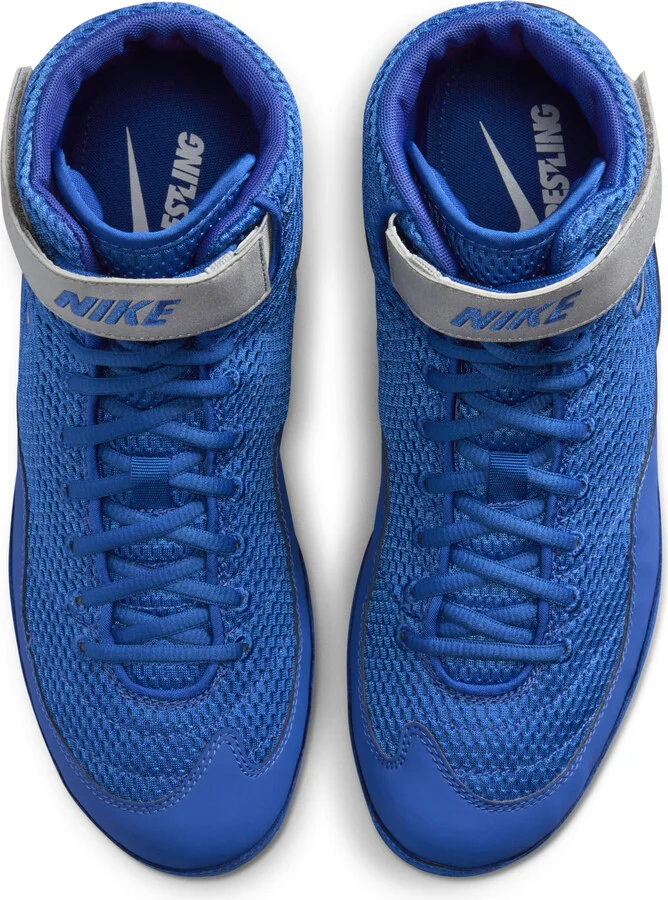 Nike Men's Inflict Wrestling Shoes in Blue | 325256-401 - Image 4