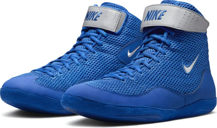 Nike Men's Inflict Wrestling Shoes in Blue | 325256-401 - Image 5