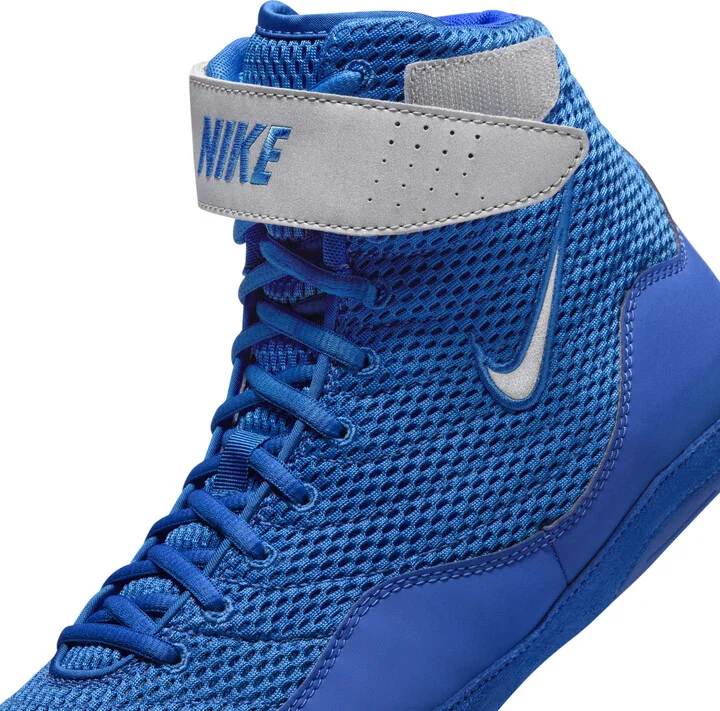 Nike Men's Inflict Wrestling Shoes in Blue | 325256-401 - Image 7