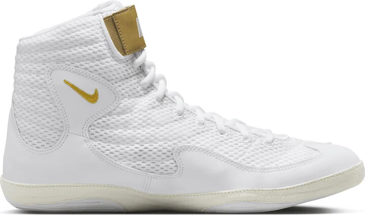 Nike Men's Inflict Wrestling Shoes in White | 325256-100 - Image 3