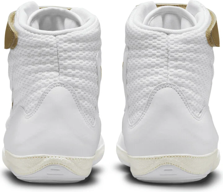 Nike Men's Inflict Wrestling Shoes in White | 325256-100 - Image 6